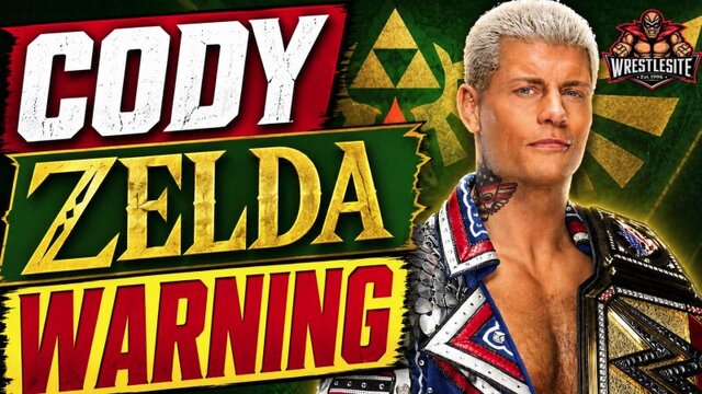 Cody Rhodes Reveals Nintendo Warning Over Zelda Gear