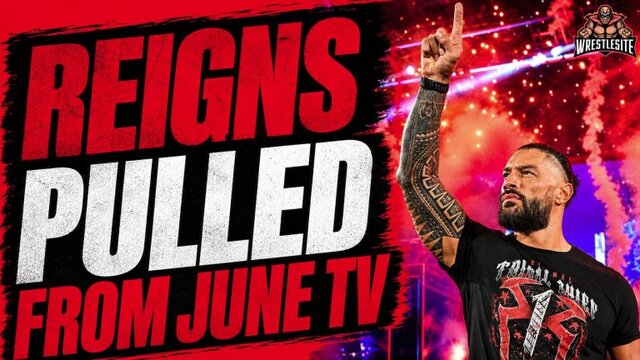Roman Reigns Pulled From WWE June TV Dates Due To Saudi Event Change