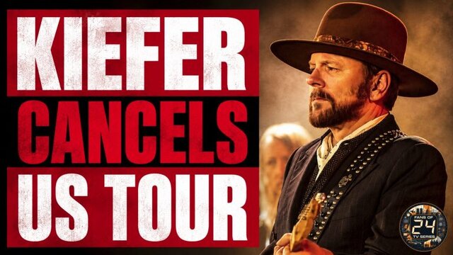 Kiefer Sutherland Cancels U.S. Tour