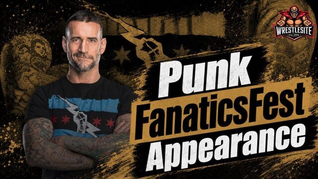 CM Punk Set For FanaticsFest Appearance