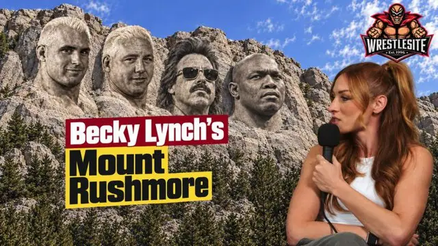 Becky Lynch Names Her Unusual Wrestling Mount Rushmore