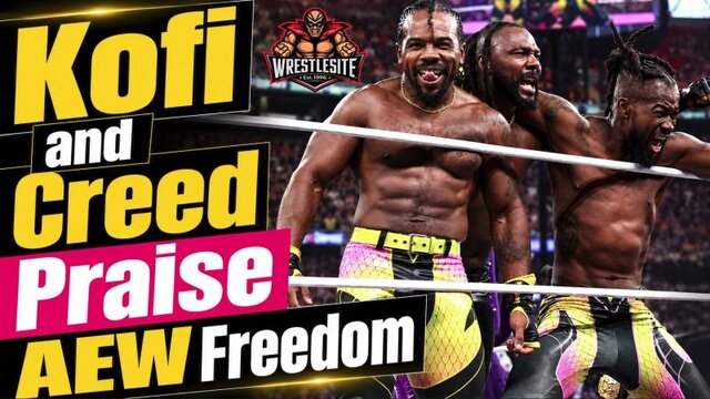 Kofi Kingston and Austin Creed Praise AEW Freedom