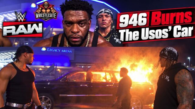 946 Sets The Usos’ Car on Fire