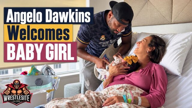 Angelo Dawkins and Grace Russo Welcome Baby Girl