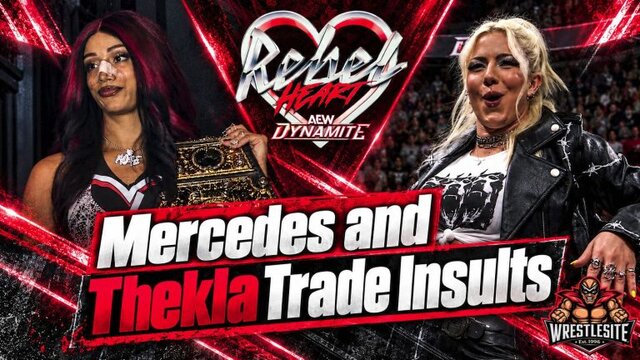 Mercedes Moné and Thekla Trade Insults on AEW Dynamite