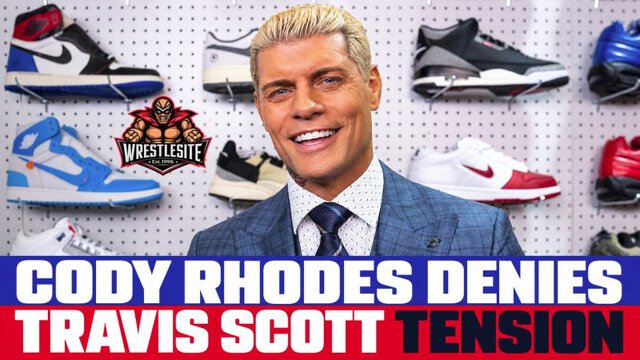 Cody Rhodes Denies Tension With Travis Scott