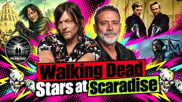 Walking Dead Stars Headline Scaradise Weekend
