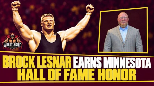 Brock Lesnar Enters Minnesota’s M Club Hall of Fame