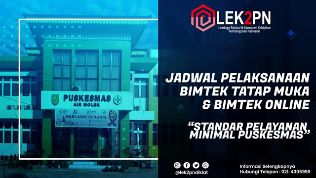 BIMTEK STANDAR PELAYANAN MINIMAL PUSKESMAS