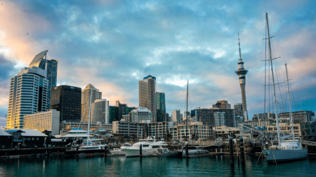 Auckland Sky Tower, the tallest freestanding structure in the Southern Hemisphere
