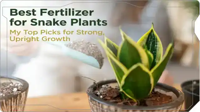 Best Fertilizer for Snake Plants