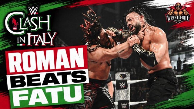 Roman Reigns Beats Jacob Fatu