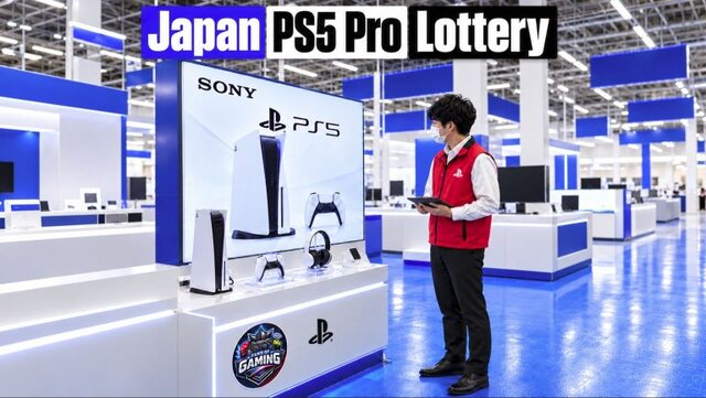 Sony Requires 60 Hours to Enter Japan PS5 Pro Lottery