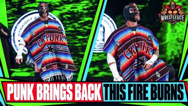 CM Punk Brings Back This Fire Burns