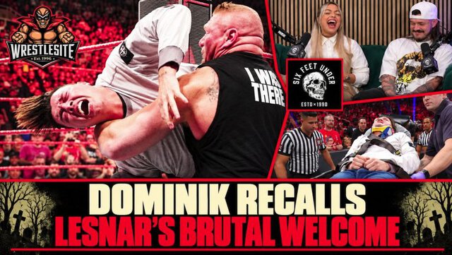 Dominik Mysterio Recalls Brock Lesnar Attack