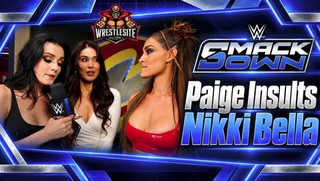Paige Fires Personal Shot at Nikki Bella on SmackDown