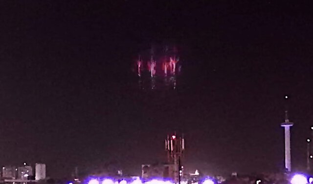 Sprites em forma de 'fadas' registrados em João Pessoa - Créditos: BRAMON
