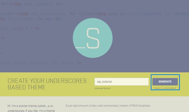 Własny motyw WordPress - tworzenie motywu z underscore.me