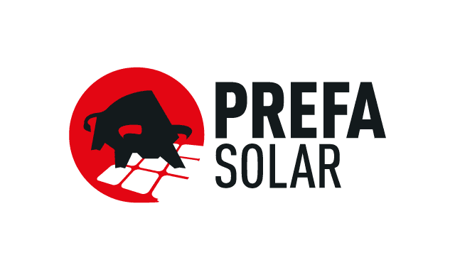 Logo des Unternehmens PREFA Solar.