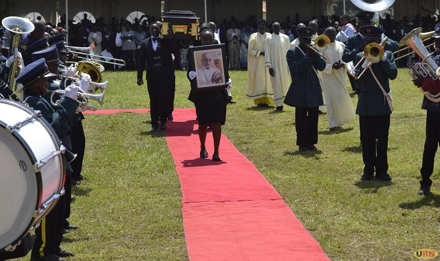 Museveni, Kadaga Pay Tribute At Fr. Grimes Burial Fr.-Grimes