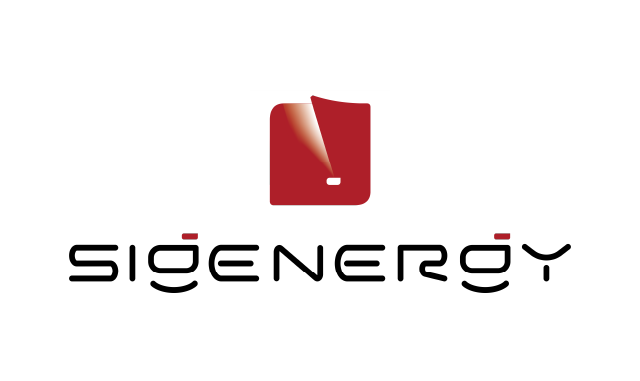 Das Logo des Unternehmens Sigenergy.
