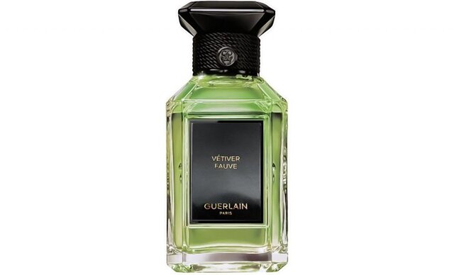 Guerlain Vétiver Fauve Eau de Parfum in jade green flacon from L’Art & La Matière
