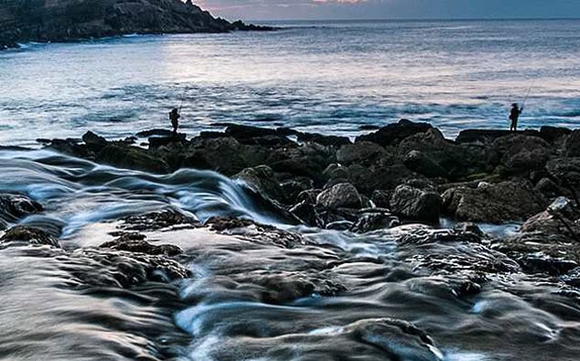 Llegando al mar; Antes y Después