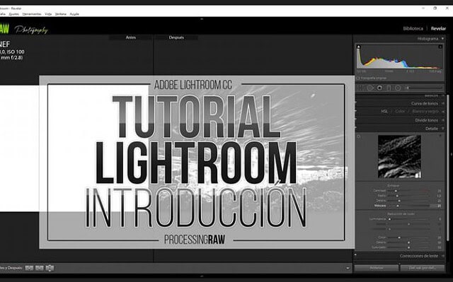 Tutorial Lightroom: aprende paso a paso a revelar tus RAW