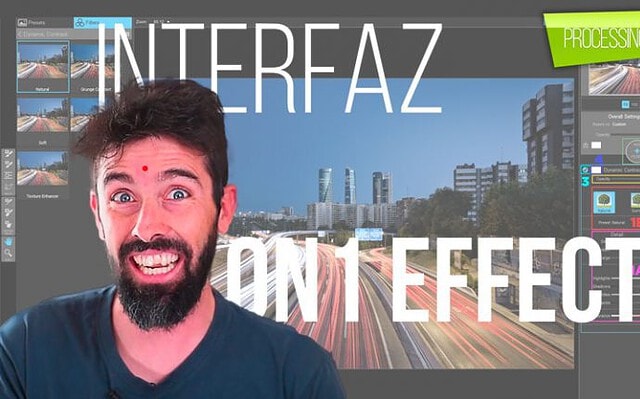 On1 Effects 10.5: Interfaz de usuario