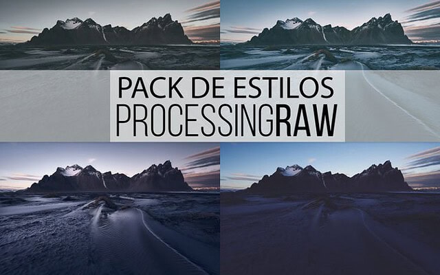 Descarga tu Pack de estilos ProcessingRAW para Capture One