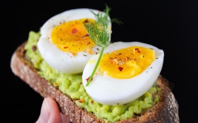 eggs and avocado