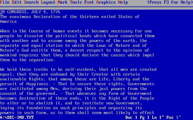 WordPerfect, der Textgigant