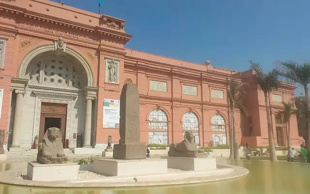 Ancient Egyptian Museum building in Cairo