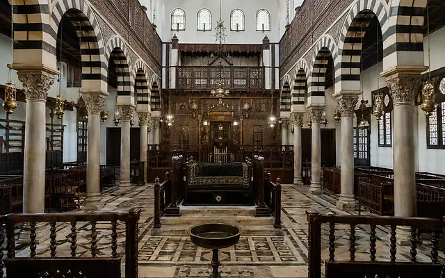 Religious architecture in historic Old Cairo