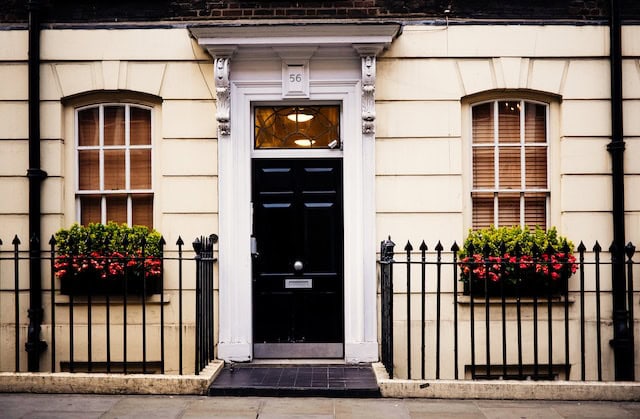 Painting your front door to create curb appeal