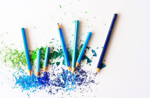 Colouring page background created in PowerPoint