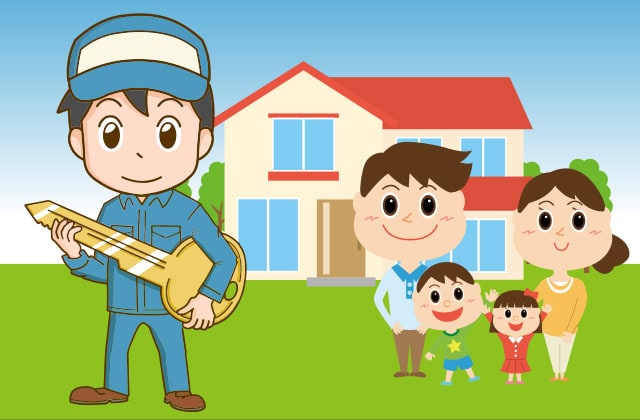 玄関の鍵の調子が悪いので交換したい