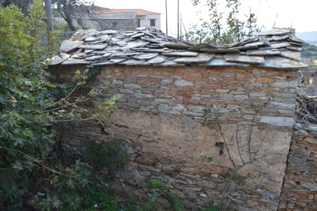 Evia Koskina land and derelict outbuildings