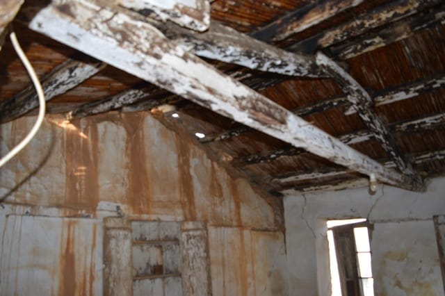 Evia Koskina land and derelict outbuildings
