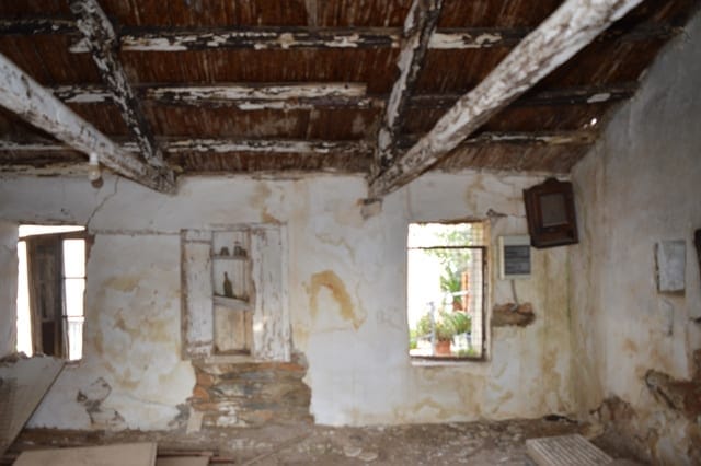 Evia Koskina land and derelict outbuildings