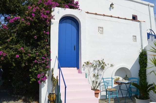 Karystos old stone house