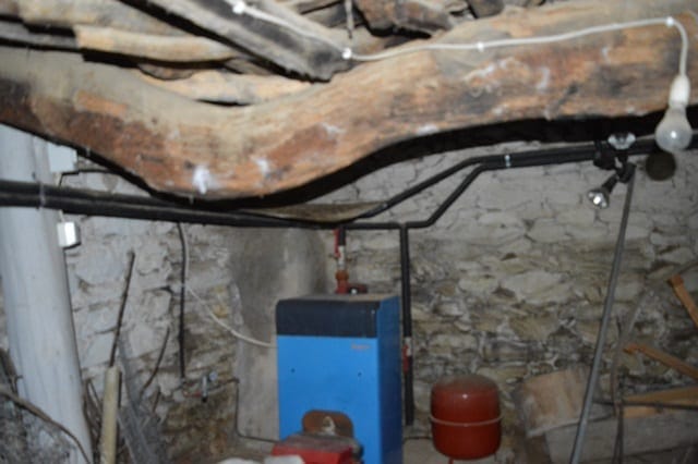 Karystos old stone house