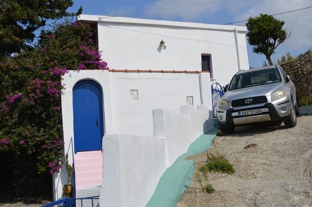 Karystos old stone house