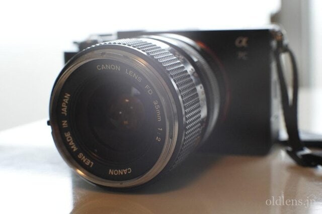 Canon Lens FD 35mm F2 Oマーク レビュー作例 希少前玉凹み
