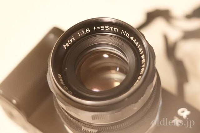 写確認整備品】ペトリV6ⅡBLACK／CCオートペトリ55mmf1.8付 写確認整備