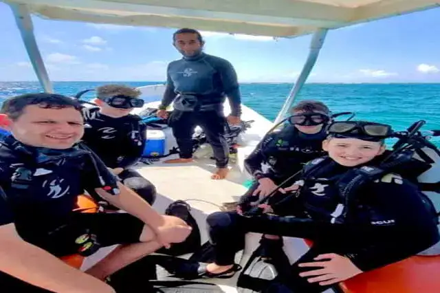 tour de buceo en el arrecife de puerto morelos