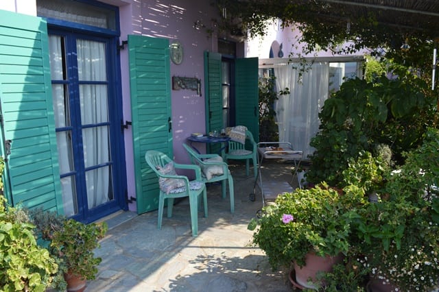 Karystos old stone house