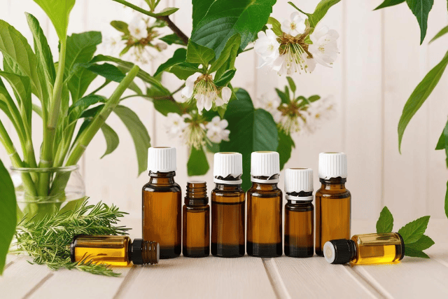 DMSO und ätherische Öle