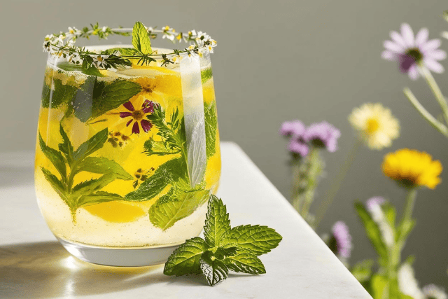 Wildkräuterlimonade