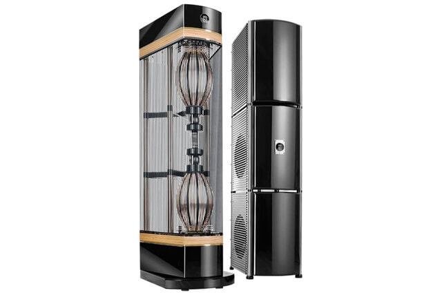 MBL's 101 Extreme speakers are HUGE (and lots of fin to listen to)